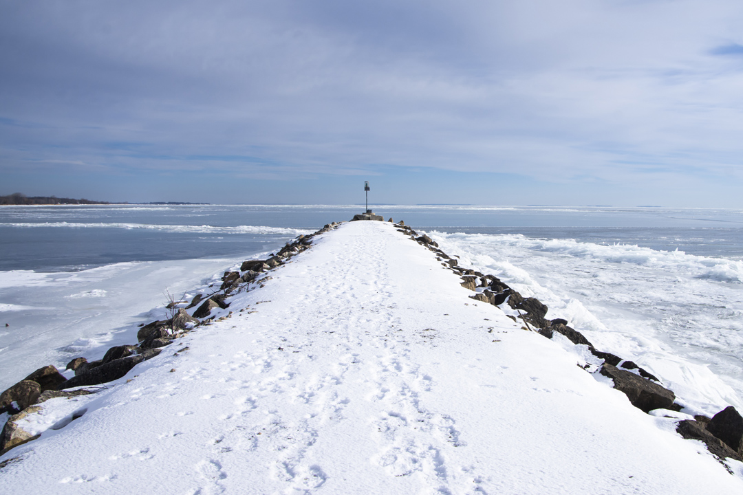 North Bay Shore Park winter 2022