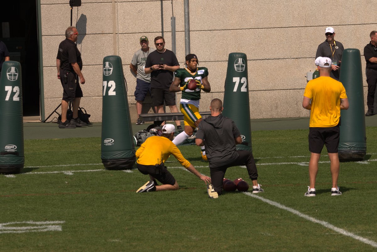 Jaire Alexander doing drills