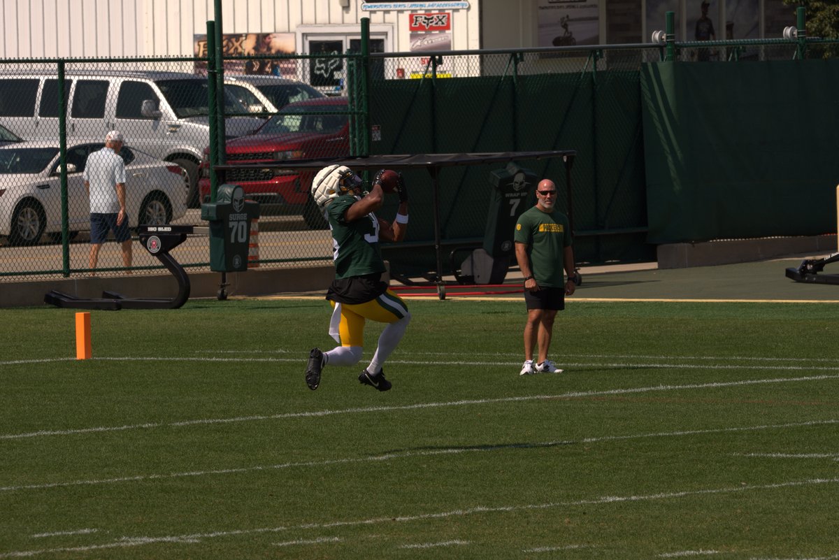 Anthony Johnson Jr. intercepting a pass